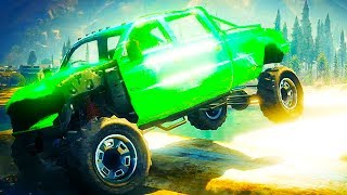 GTA 5 Funny Moments - Car Wreckage Race - (GTA V Online Gameplay)