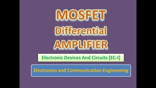 MOSFET Differential Amplifier