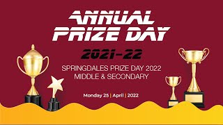 Springdales Annual Prize Day 2022-23