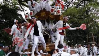 2016　羽曳野市　古市　だんじり祭り　堂ノ内　白鳥神社