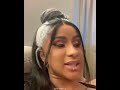 watch cardib as she made her interest of becoming a whore know