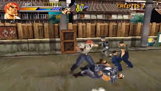 Gekido Urban Fighters (PS1 Gameplay)