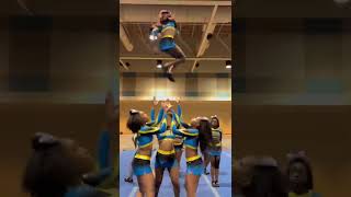 STUNT WITH US!!🤩 #shorts #stunt #cheerleading