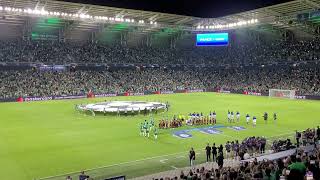 UCL Group stage 22-23, Matchday 4, Maccabi Haifa - Juventus, Players Entrance+Champions league theme
