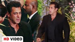 Salman Khan Dashing Entry At Sonam Kapoor's Wedding