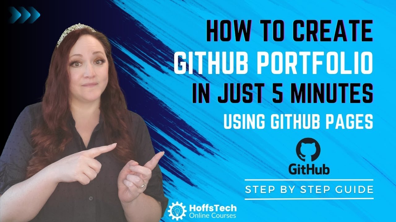 How To Create A GitHub Portfolio In 5 Minutes Using GitHub Pages: A ...