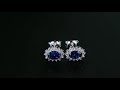 Princess Diana Inspired Sapphire Earrings