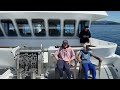 humpbacks dazzle a family as they meet the whales for the first time in southeast alaska.