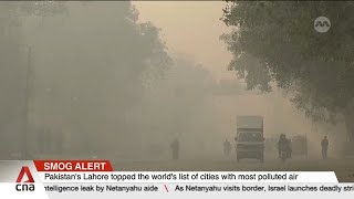 Pakistan blames 'winds from India' for record high air pollution in Lahore