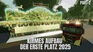 LS22 Aufbau der ersten Kirmes 2025 Part 2 / Es geht los !!!!!