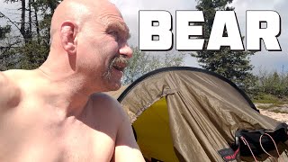 19 Day Solo Trip in the Arctic Wilderness, Day 4 - A Bear Wanders Into Camp