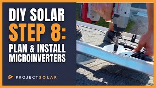 Solar DIY Step 8: Installing Enphase Microinverters in Your Solar DIY Project