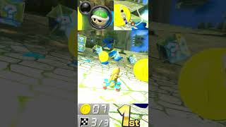 Frontrunning Thwomp Ruins | Mario Kart 8 Deluxe #shorts #mariokart