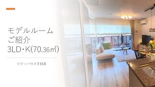 【シティハウス下目黒】3LD・K70 36㎡モデルルームのご紹介  住友不動産のマンション