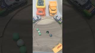 Marble Run Race Plasticine ASMR #4 #marbles #marblerace #animation #asmr #sensory #colorful