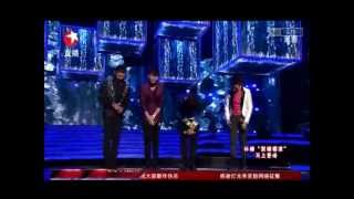 20121231 東方衛視跨年-楊宗緯+孫伯倫+霍尊+郭一凡_洋蔥.離人.新不了情