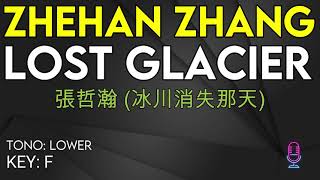 Zhang Zhehan (张哲瀚, 張哲瀚) - Lost Glacier 冰川消失那天 - Karaoke Instrumental - Lower