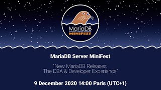 New MariaDB Releases: The DBA & Developer Experience