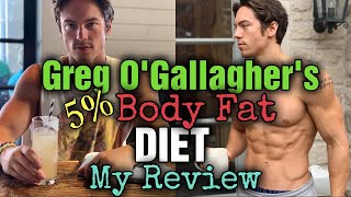Reacting To Kinobody's Greg O'Gallagher: Diet to get to 5% bodyfat!