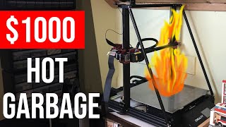 $1,000 Hot GARBAGE | Creality CR-10 Max 3D Printer Review