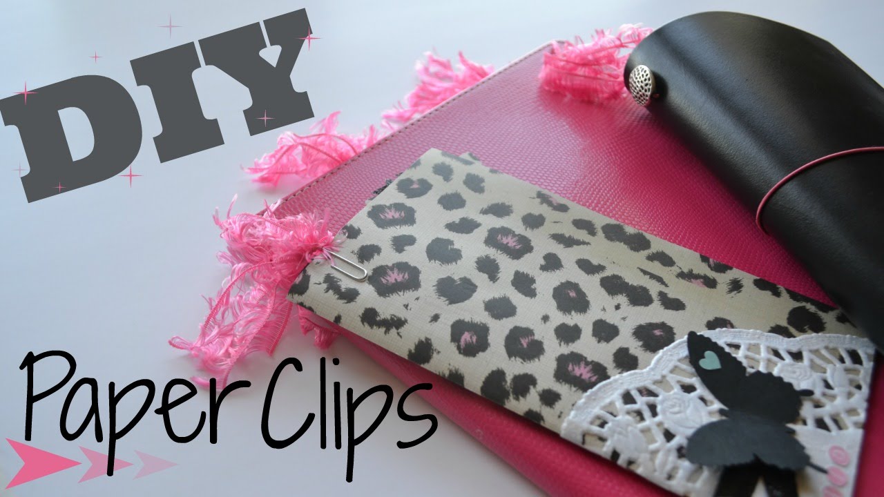 Diy Paper Clips Youtube