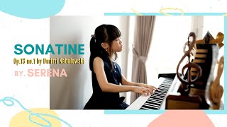 Serena Chandra, 7 Years Old [Primary 2] : Sonatine Op.13 no.1 by Dmitri Kabalewski