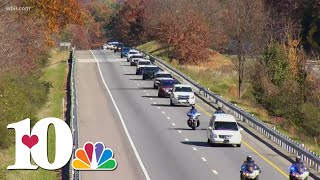 Fallen Big Stone Gap officers receives hero's escort