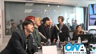BTS  Interview With Ryan | On Air with Ryan Seacrest