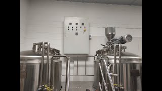 500L 2-vessel electric heating beer brewing system