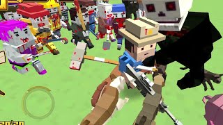 BLOCKAPOLYPSE Zombie Shooter: Funny Moments and Fails Trying to kill some Zombies Gameplay