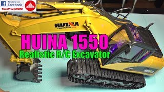 HUINA 1550 1:14 Scale - 15CH R/C Excavator