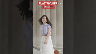 Reliance trends flat 70% off#relianceretail