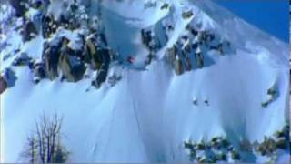 Forrest Shearer and Neil Provo snowboard backcountry powder in Utah