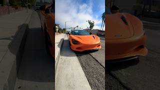 Orange McLaren Spotted in Laguna Beach 🌊 #supercars #mclaren