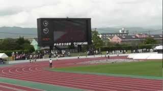 2012ＩＨ陸上北九州地区予選　男子4×400ｍリレー決勝