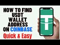 how to find usdt wallet address on coinbase