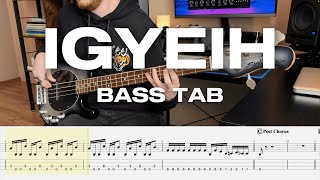 Linkin Park - IGYEIH // Bass Cover // Play Along Tab and Notation