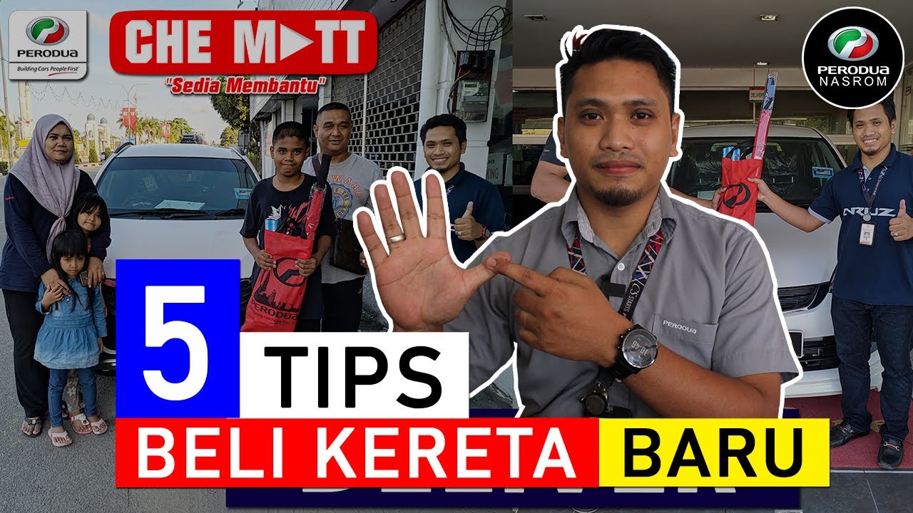 5 Tips Beli Kereta Baru - YouTube