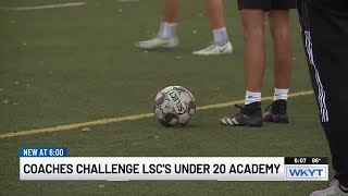 High school soccer coaches challenging the Lexington Sporting Club’s new under-20 academy