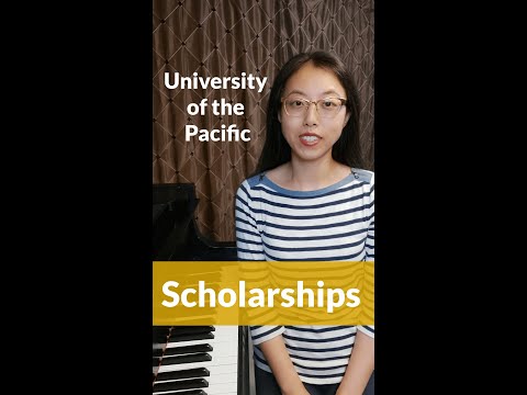 Links to University of the Pacific Music Scholarships in Description