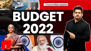 Union Budget 2022 - Complete Analysis Of Union Budget 2022 by Dewashish Awasthi #UPSC #Budget2022