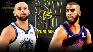 Golden State Warriors vs Phoenix Suns Full Game Highlights | 2021 Christmas Day | FreeDawkins