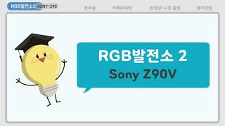 [RGB발전소매뉴얼] 캠코더 - SONY Z90V 매뉴얼