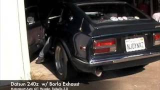 Rebello 3.0 Datsun 240z Sound, Muffler