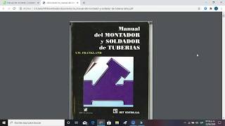 manual del montador y soldador de tuberias