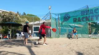 beach racket, raketa, Greek Style