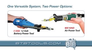 BTB Tools - (English) BTB Air & Battery Powered Windshield Removal Tool