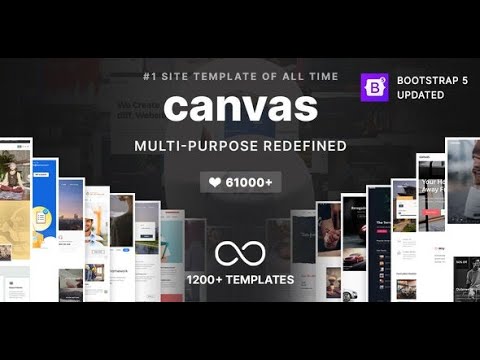 Canvas | The Multi-Purpose HTML5 Template Nulled Free Download - YouTube