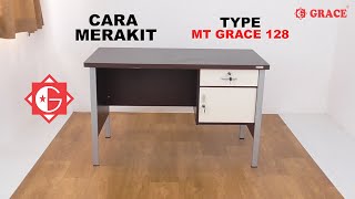 Cara Merakit Meja MT 128 GRACE