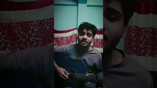 Amar Pujar Phool Bhalobasha || Guitar cover || SubRo2 || Kishore Kumar || shorts